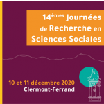 14e Journées de Recherche en Sciences Sociales - 7 et 8 avril 2021
