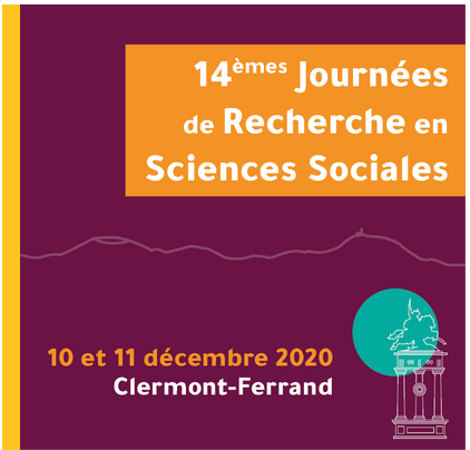 14e Journées de Recherche en Sciences Sociales – 7 et 8 avril 2021