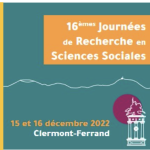 16e JRSS – Clermont-Ferrand, 15 et 16 décembre 2022